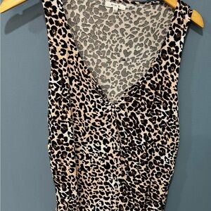 H&M Animal Print Tank Top